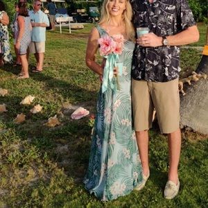 Tropical Bridesmaid dress